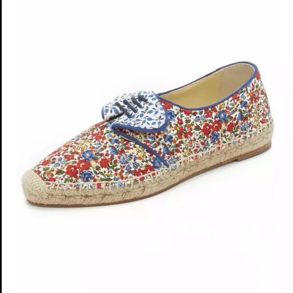 New Sarah Flint Elena Floral espadrilles size 38 - Picture 1 of 9